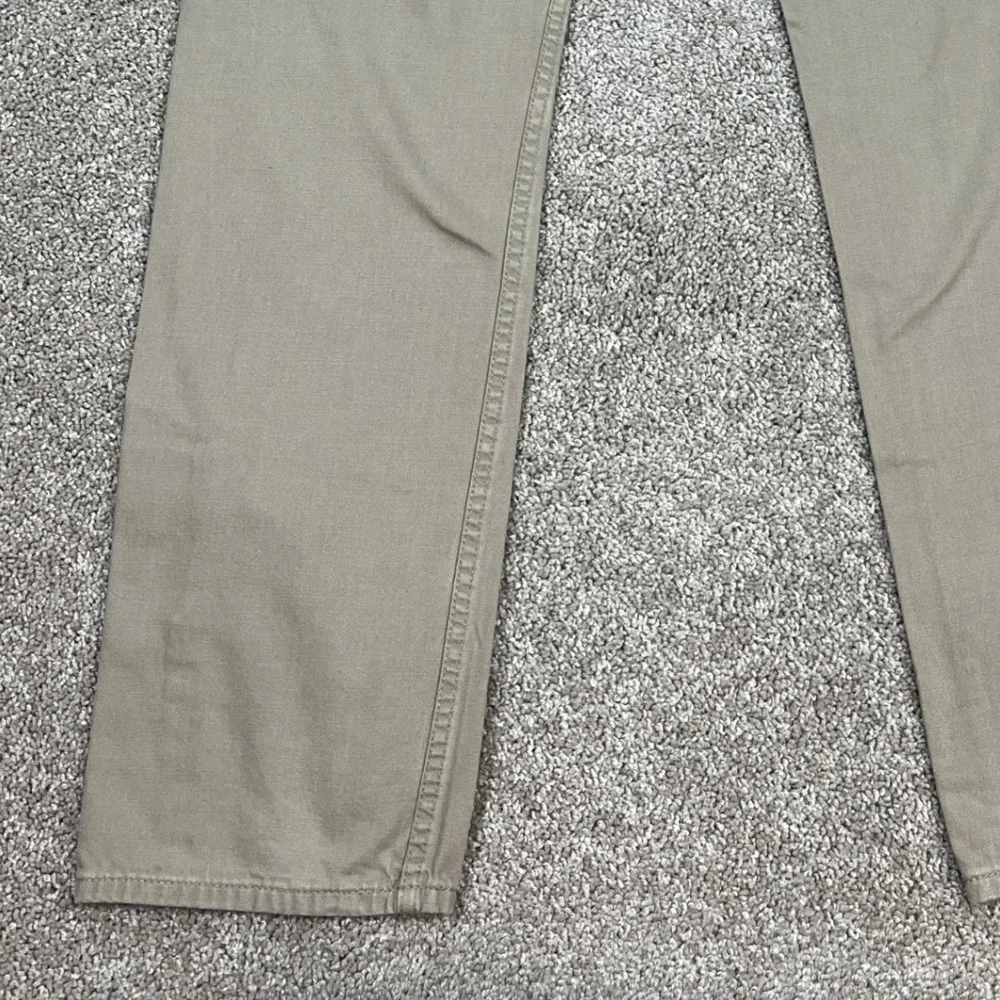 Levi's 505 Pants Mens 36x34 Khaki Tan‎ Straight Leg 5 Pocket Denim Twill EUC